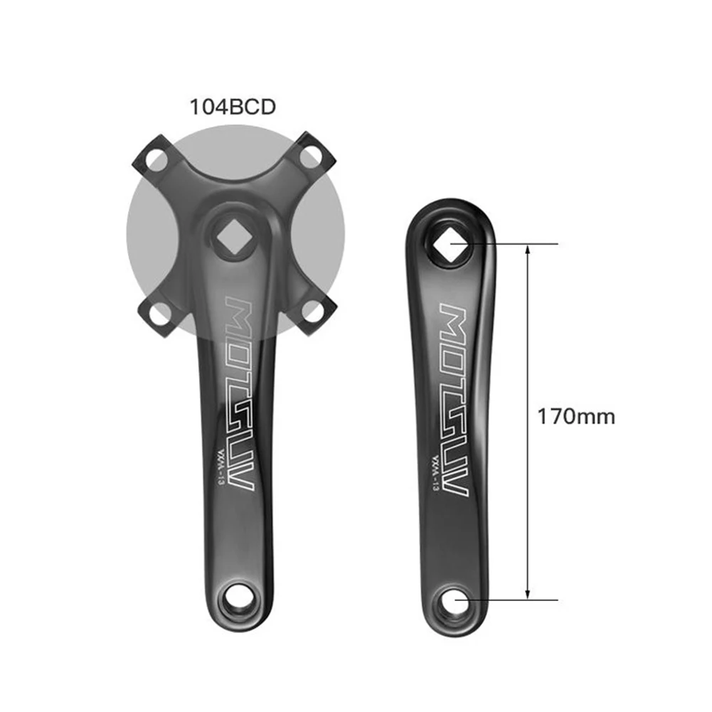 Bicycle Crank Set MTB Mountain Bike Part Replacement Wear-resistance 104BCD 8/9/10/11 Speed Accessories Durable
Bicycle Crank Set MTB Mountain Bike Part Replacement Wear-resistance 104BCD 8/9/10/11 Speed Accessories Durable