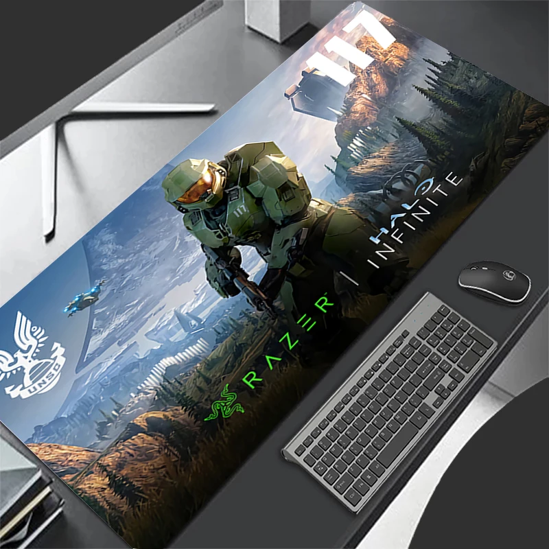 RAZER Halo Goliathus Speed Mouse Pad Anime Gamer Gaming Accessories Varmilo Keyboard PC Computer Desk Mat Carpet CSGO Mousepad
RAZER Halo Goliathus Speed Mouse Pad Anime Gamer Gaming Accessories Varmilo Keyboard PC Computer Desk Mat Carpet CSGO Mousepad