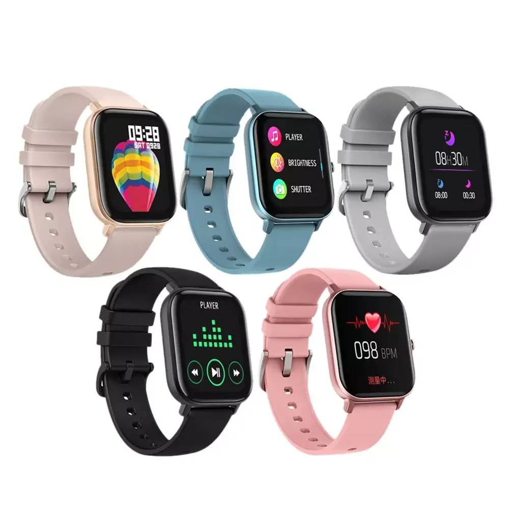 P8 Smart Watch Wristband Men Women Sport Clock IP67 Heart Rate Monitor Sleep Monitor Smartwatch tracker for phone Fast ship
P8 Smart Watch Wristband Men Women Sport Clock IP67 Heart Rate Monitor Sleep Monitor Smartwatch tracker for phone Fast ship