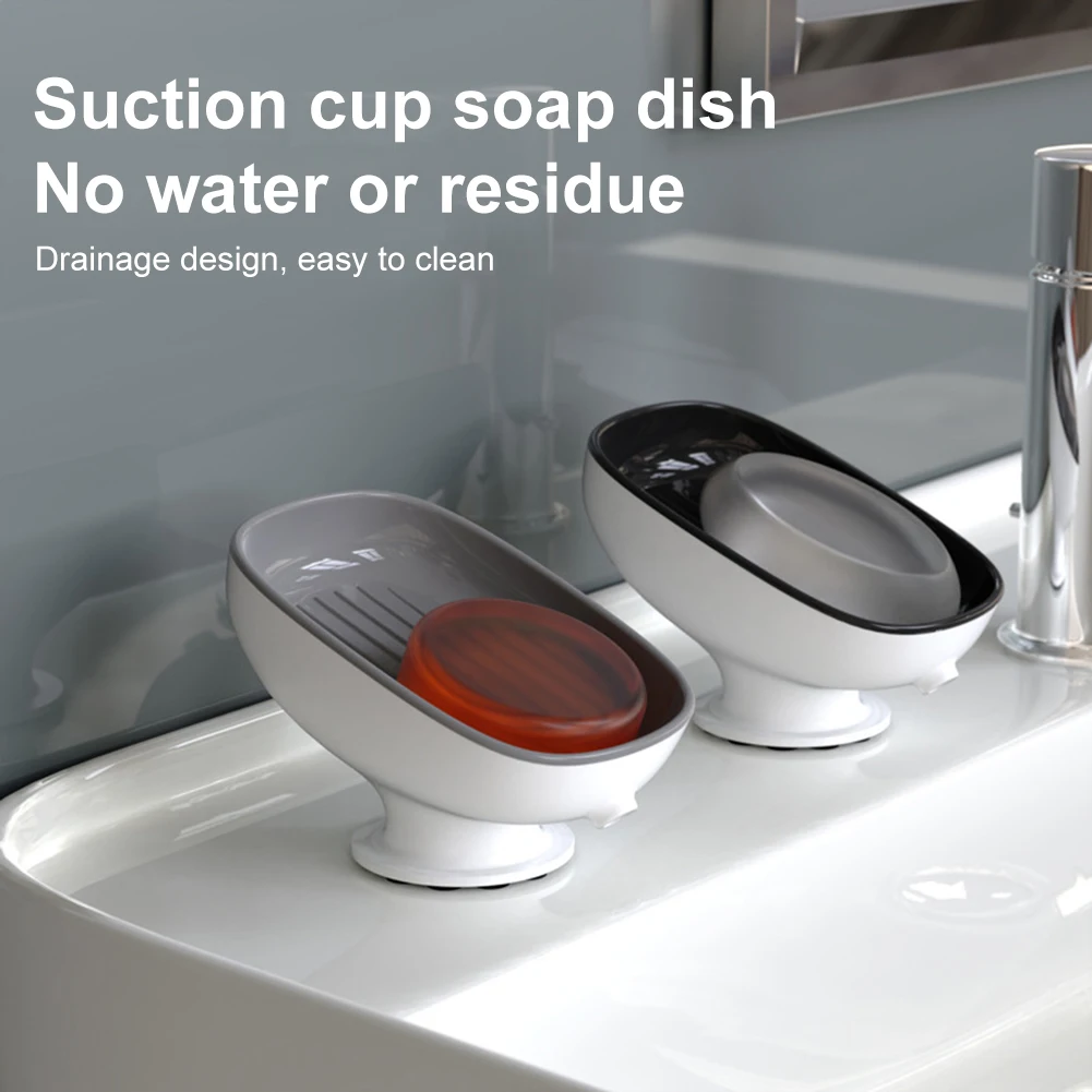 Super Suction cup Soap Dish with drain water For Bathroom Soap Holder Kithcen Sponge Holder Soap container Bathroom Supplies
Super Suction cup Soap Dish with drain water For Bathroom Soap Holder Kithcen Sponge Holder Soap container Bathroom Supplies