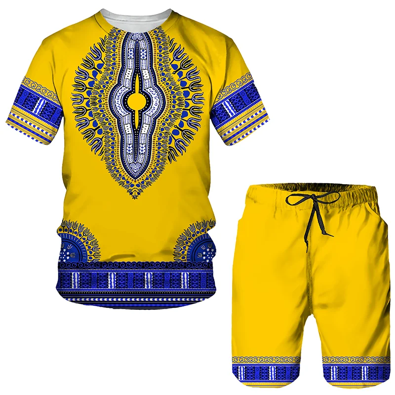 Summer 3D African Print Casual Men Shorts Suits Couple Outfits Vintage Style Hip Hop T Shirts +Shorts Male/Female Tracksuit Set
Summer 3D African Print Casual Men Shorts Suits Couple Outfits Vintage Style Hip Hop T Shirts +Shorts Male/Female Tracksuit Set