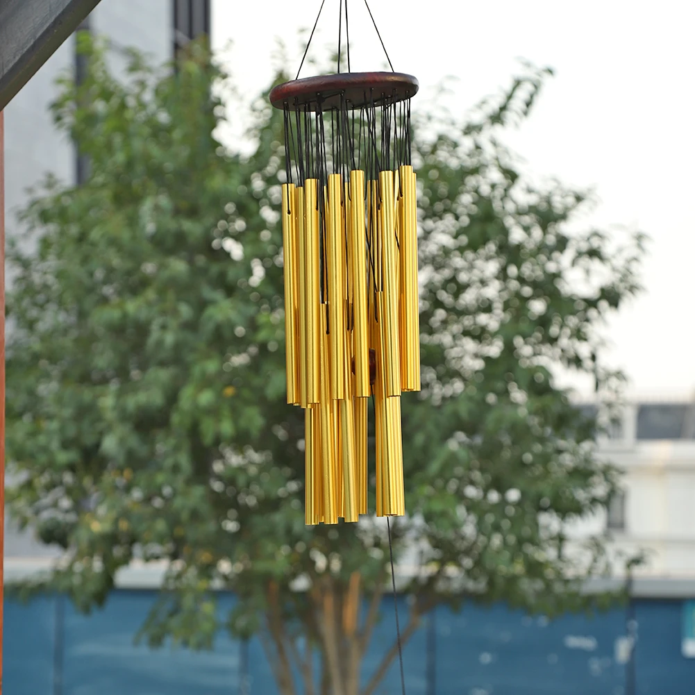 16/27 Tubes Wind Chime Pendant Balcony Outdoor Yard Garden Home Decoration Metal Pipe Wind Chime Large Wind Chimes Bells Tubes
16/27 Tubes Wind Chime Pendant Balcony Outdoor Yard Garden Home Decoration Metal Pipe Wind Chime Large Wind Chimes Bells Tubes