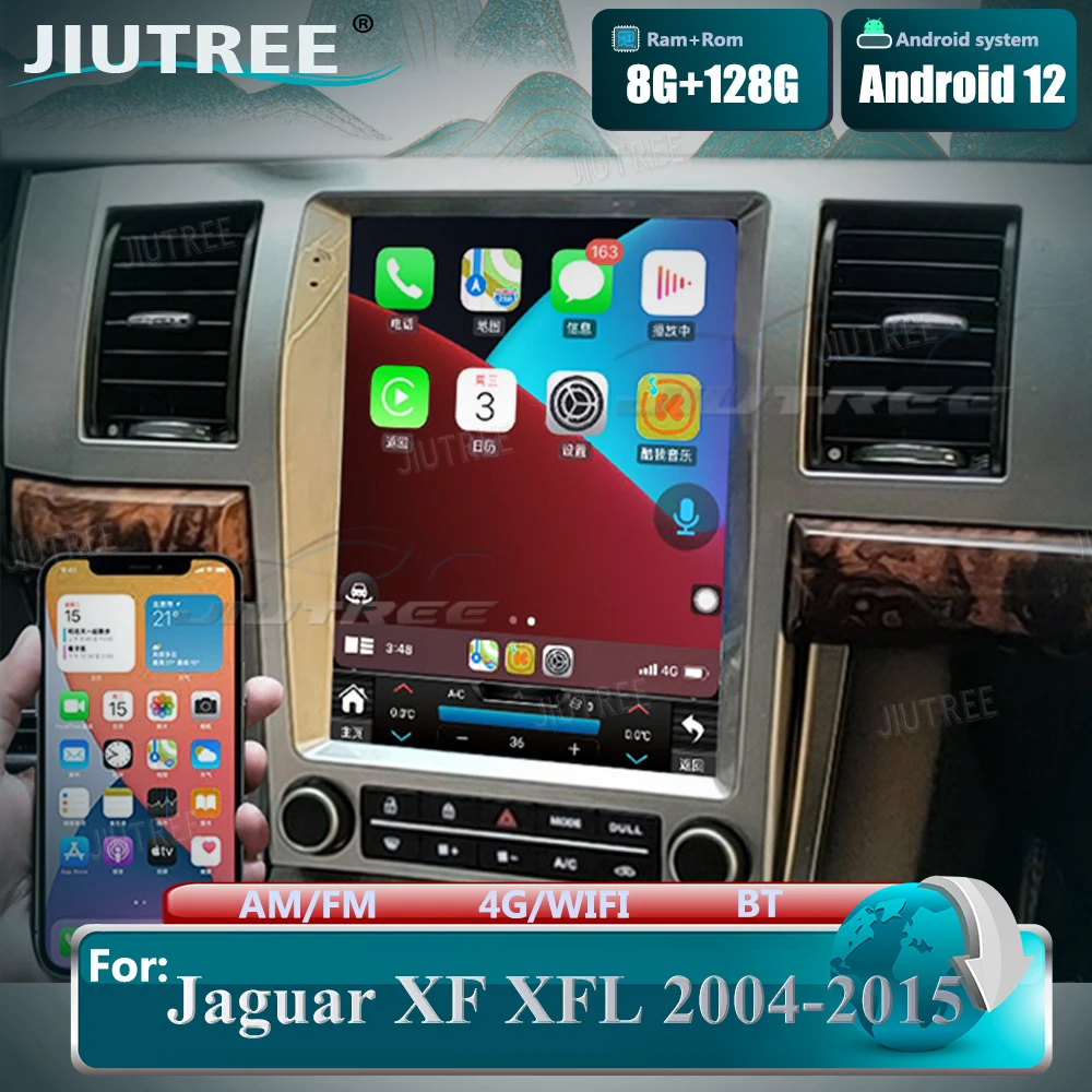 Автомобильный радиоприемник 9,7 дюймов, авто Android 12 для Jaguar XF XFL 2004-2015, стерео, мультимедийный плеер, GPS-навигация, видео Carplay, Wi-Fi, 4G
Автомобильный радиоприемник 9,7 дюймов, авто Android 12 для Jaguar XF XFL 2004-2015, стерео, мультимедийный плеер, GPS-навигация, видео Carplay, Wi-Fi, 4G