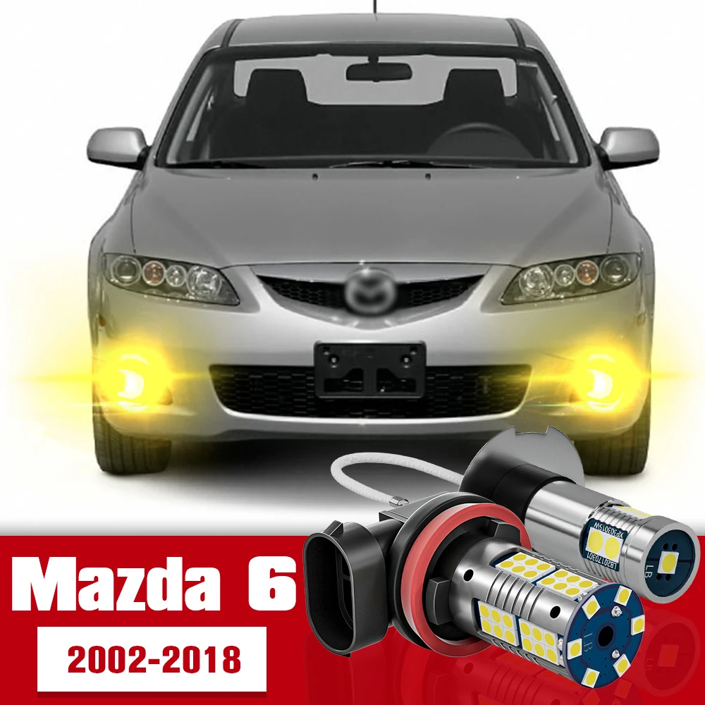 2pcs Front Fog Light Accessories LED Bulb Lamp For Mazda 6 GG GH GJ 2002-2018 2006 2007 2008 2009 2010 2011 2012 2013 2014 2015
2pcs Front Fog Light Accessories LED Bulb Lamp For Mazda 6 GG GH GJ 2002-2018 2006 2007 2008 2009 2010 2011 2012 2013 2014 2015