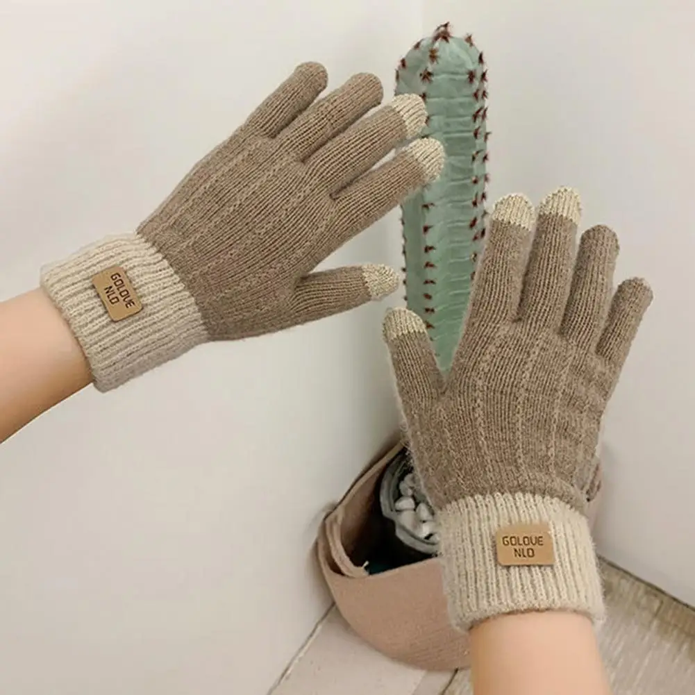 Winter Warm Knitted Gloves Mobile Phone Touchscreen Wool Knitted Gloves Winter Thick Warm Adult Gloves Mittens for Men Women
Winter Warm Knitted Gloves Mobile Phone Touchscreen Wool Knitted Gloves Winter Thick Warm Adult Gloves Mittens for Men Women
