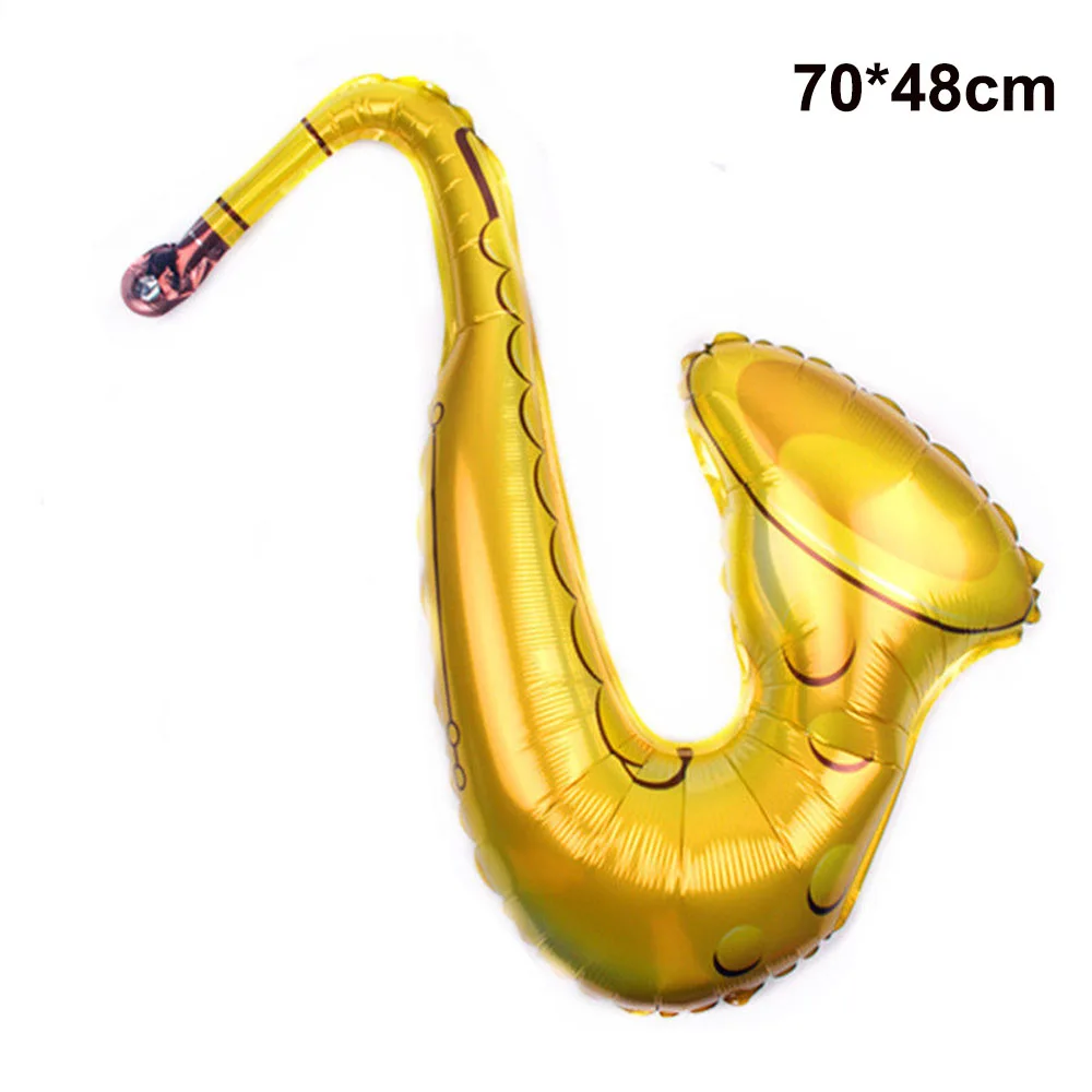 1pc Saxophone Foil Balloons Music Balloons for Music Themed 80s 90s Disco Party Decoration Hip Pop Party Happy Birthday Supplies
1pc Saxophone Foil Balloons Music Balloons for Music Themed 80s 90s Disco Party Decoration Hip Pop Party Happy Birthday Supplies
