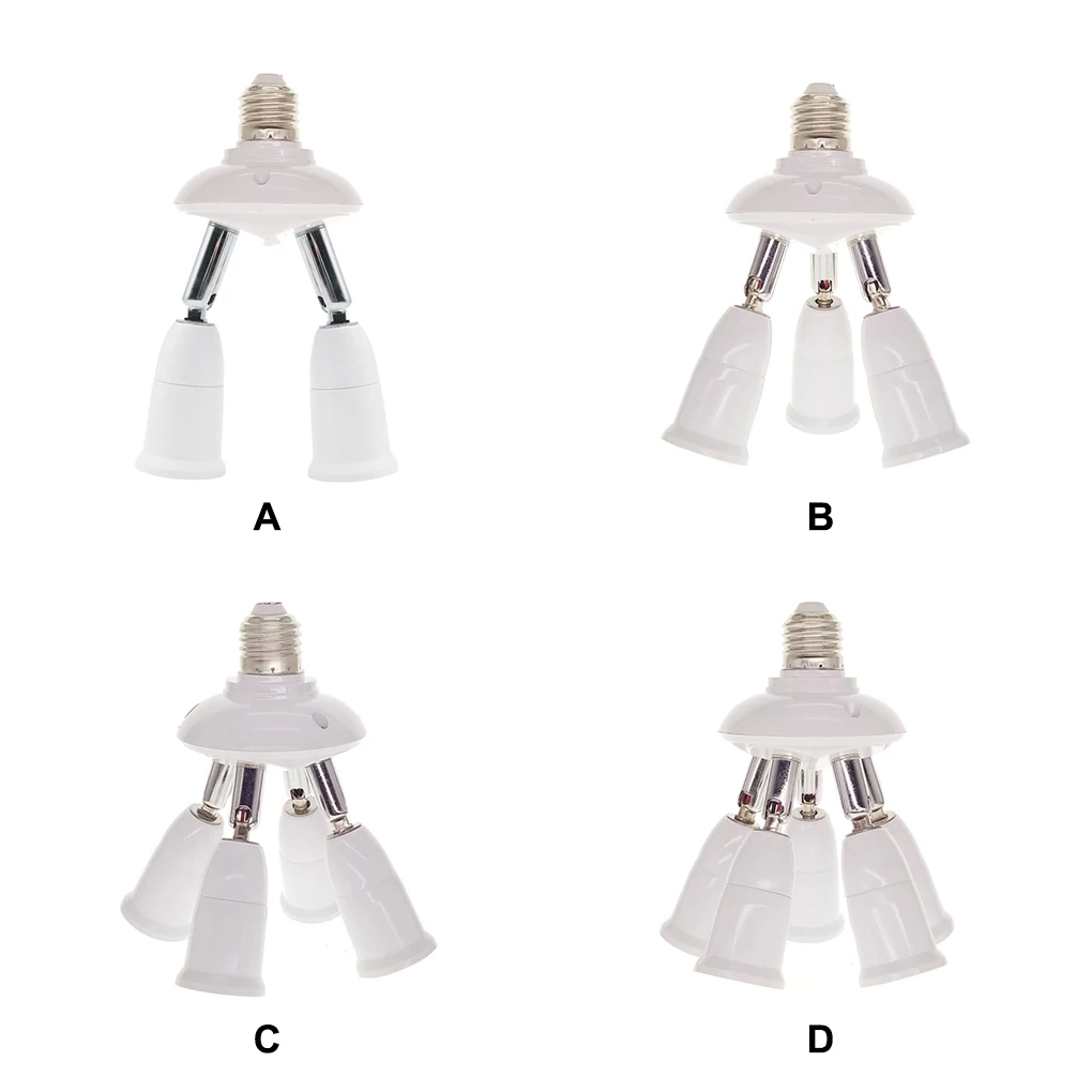 E27 Splitter Lamp Bulb Socket Extension Light Adapter Improvement Portable Lighting Holder Conversion Extender 1 to 3
E27 Splitter Lamp Bulb Socket Extension Light Adapter Improvement Portable Lighting Holder Conversion Extender 1 to 3