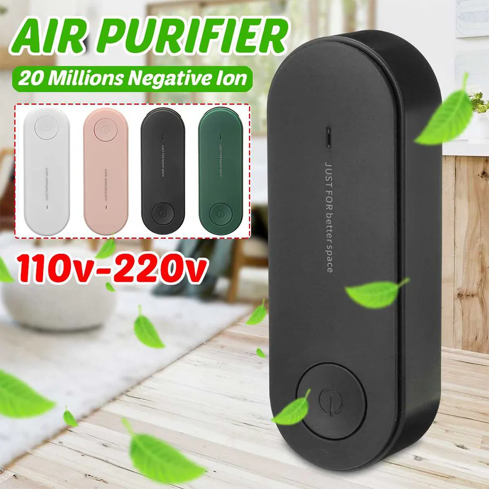 US/EU Air Purifier Portable Negative Ion Generator Odor Smoke Formaldehyde Removal Quiet Air Purifier For Home Bedroom Office
US/EU Air Purifier Portable Negative Ion Generator Odor Smoke Formaldehyde Removal Quiet Air Purifier For Home Bedroom Office