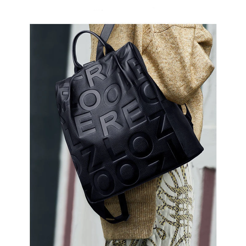 2022 High Quality Printed Leather Shoulder Bag New Fashion Large Capacity Versatile Letter Soft Leather Women's Bag
2022 High Quality Printed Leather Shoulder Bag New Fashion Large Capacity Versatile Letter Soft Leather Women's Bag