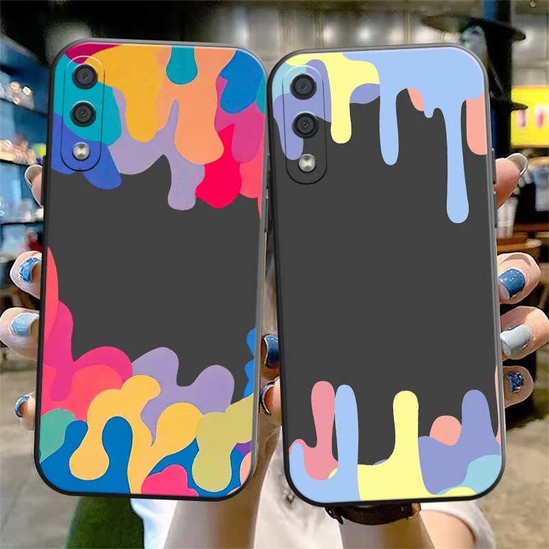 Rainbow Gradient Phone Case For Samsung Galaxy M11 M12 M10 M20 M22 M30 M32 M51 Back Liquid Silicon Black Soft Funda
Rainbow Gradient Phone Case For Samsung Galaxy M11 M12 M10 M20 M22 M30 M32 M51 Back Liquid Silicon Black Soft Funda