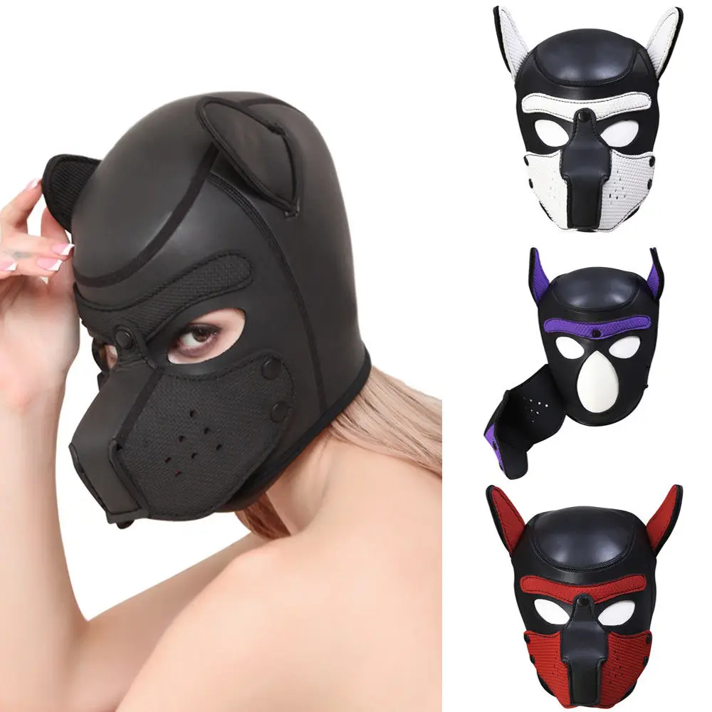 Halloween Party Masks Brand New Fashion Padded Latex Rubber Role Play Dog Mask Puppy Cosplay Full Head Face Cover
Halloween Party Masks Brand New Fashion Padded Latex Rubber Role Play Dog Mask Puppy Cosplay Full Head Face Cover
