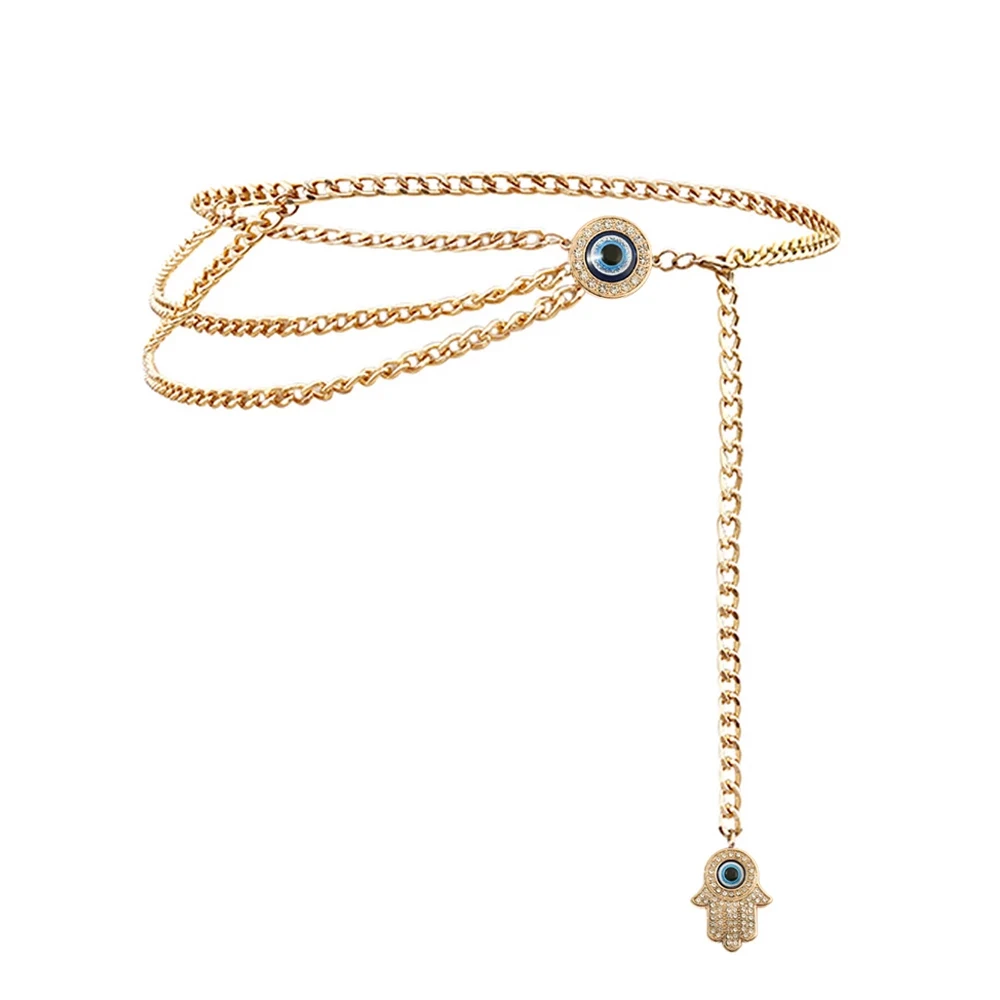 Y2k Evil Eye Body Jewelry for Women Sexy Belly Chain Women Summer Jewelry Metal Waist Chain Belt Accessories Gifts For Girl
Y2k Evil Eye Body Jewelry for Women Sexy Belly Chain Women Summer Jewelry Metal Waist Chain Belt Accessories Gifts For Girl