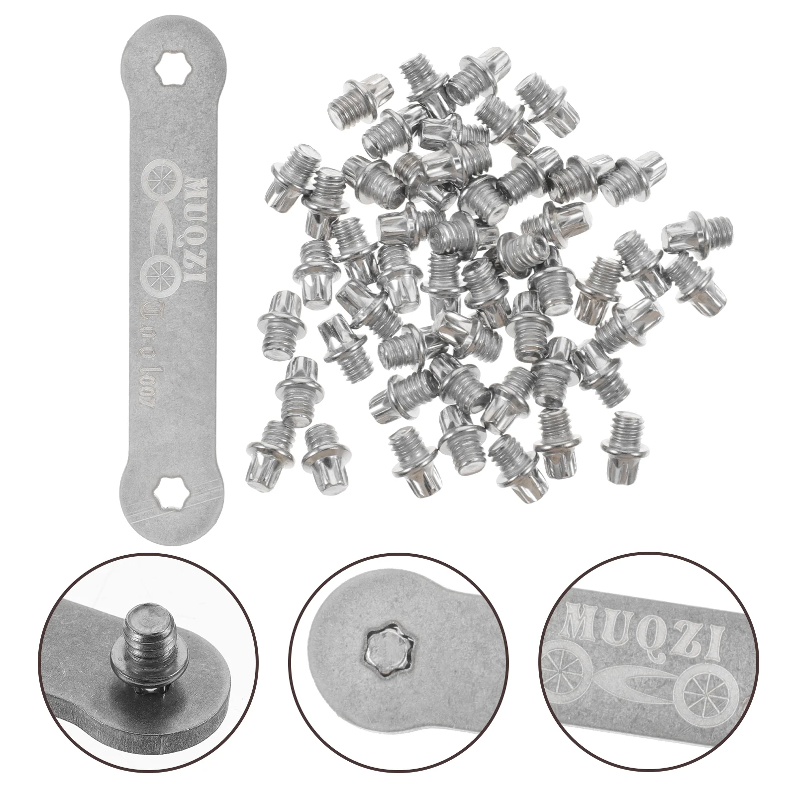Para Bicicleta Bike Wrench Skid- Proof Bolts Biking Accessories Cleat Screws Anti- Pedals Splint Cleats
Para Bicicleta Bike Wrench Skid- Proof Bolts Biking Accessories Cleat Screws Anti- Pedals Splint Cleats