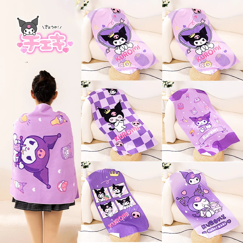 Sanrio Kuromi Bath Towel Kawaii Anime Cute Student Thickened Absorbent Towel Home Daily Necessities Toys for Girls Gifts
Sanrio Kuromi Bath Towel Kawaii Anime Cute Student Thickened Absorbent Towel Home Daily Necessities Toys for Girls Gifts