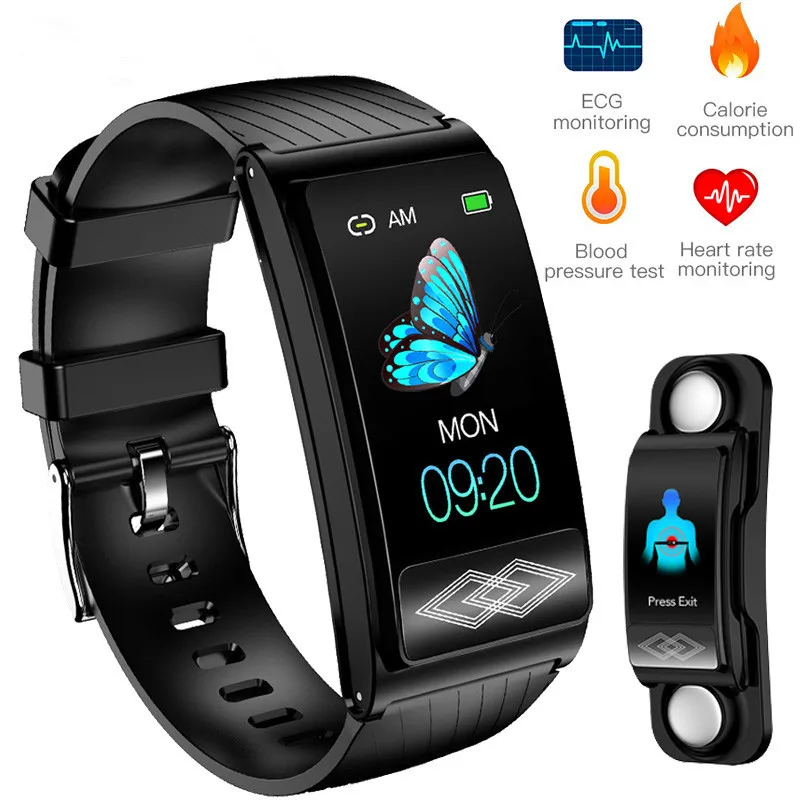 P10 Sport Smart Bracelet Blood Pressure Oxygen Heart Rate Monitor ECG Band Activity Tracker Waterproof HRV Healthy Index
P10 Sport Smart Bracelet Blood Pressure Oxygen Heart Rate Monitor ECG Band Activity Tracker Waterproof HRV Healthy Index