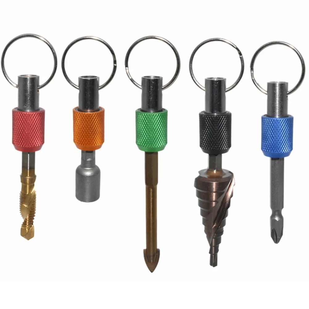 5pcs 1/4 Inch Hex Shank Screwdriver Bit Holder Set Quick Release Keychain Electric Screwdriversdrill Bits Hand-held Tool
5pcs 1/4 Inch Hex Shank Screwdriver Bit Holder Set Quick Release Keychain Electric Screwdriversdrill Bits Hand-held Tool