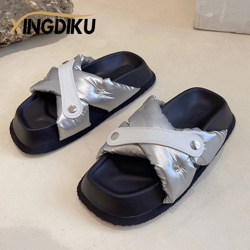 Women Slippers Summer Fashion Flats Casual Bright Women Shoes Platform Outdoor Beach Ladies Plus Size Sandal Zapatillas Mujer
Women Slippers Summer Fashion Flats Casual Bright Women Shoes Platform Outdoor Beach Ladies Plus Size Sandal Zapatillas Mujer