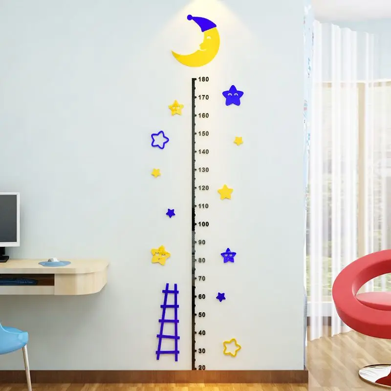 Cartoon Baby Height Measurement Wall Stickers Home Bedroom Acrylic 3D Stereo Wall Stickers Kindergarten Decoration Wall Stickers
Cartoon Baby Height Measurement Wall Stickers Home Bedroom Acrylic 3D Stereo Wall Stickers Kindergarten Decoration Wall Stickers