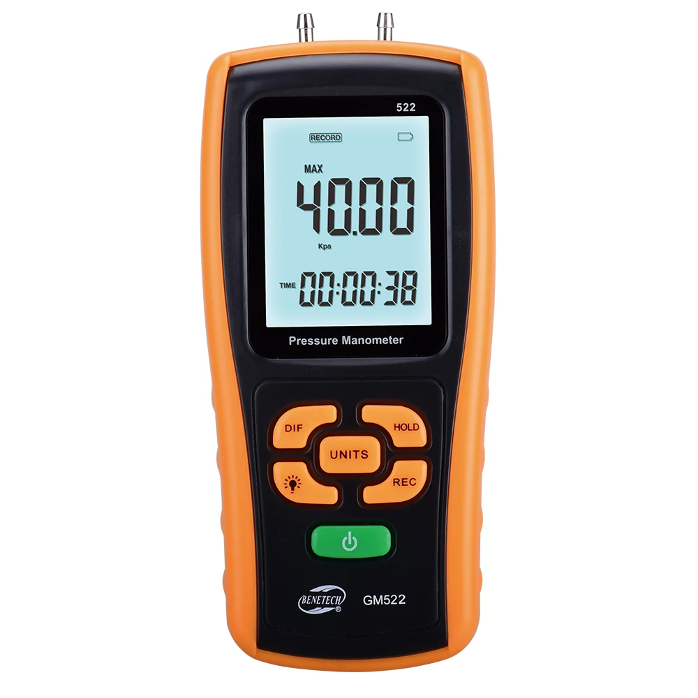 Dual Port Air Portable Differential Pressure Gauge Meter Digital Manometer Gas Tester for sale with lowest price
Dual Port Air Portable Differential Pressure Gauge Meter Digital Manometer Gas Tester for sale with lowest price