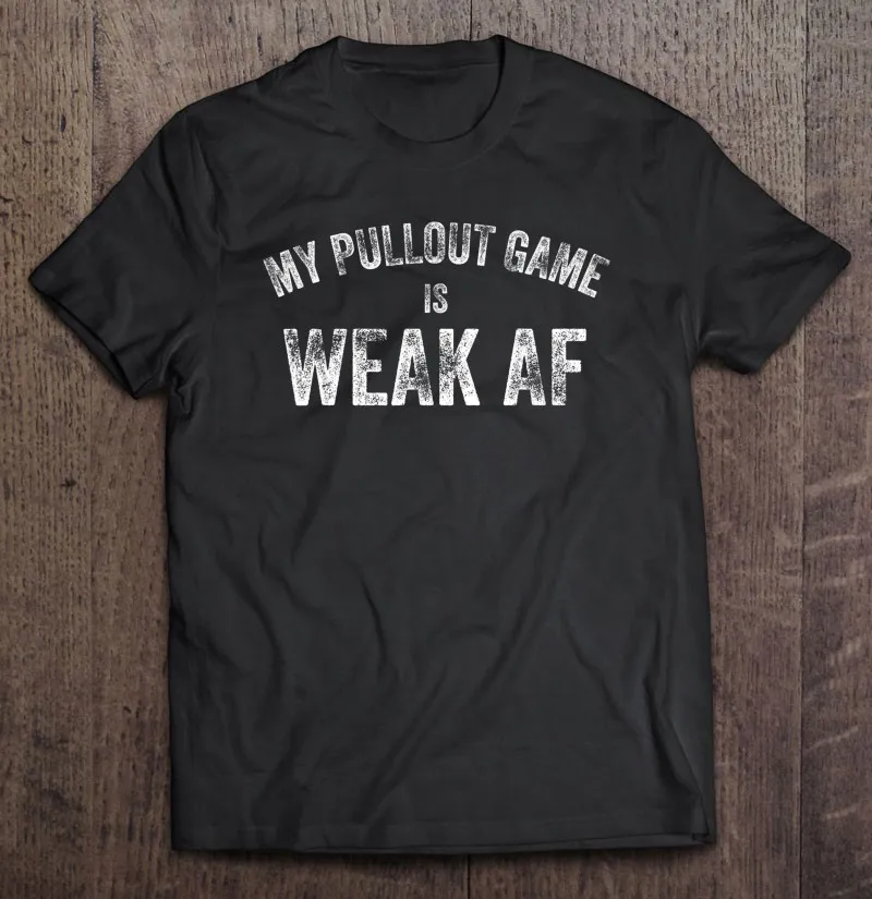 Мужская футболка с надписью «My Pullout», забавный подарок на день отца
Мужская футболка с надписью «My Pullout», забавный подарок на день отца