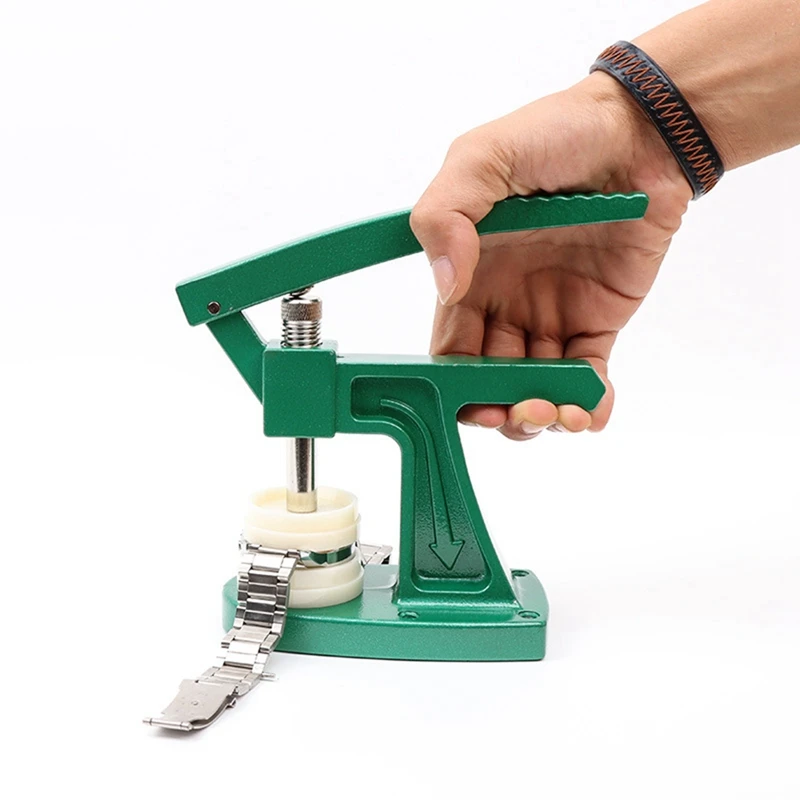 Watch Press Tool With Watch Battery Replacement Tool Kit And Fitting Dies For Watch Back Remover Closer Repair And Batte
Watch Press Tool With Watch Battery Replacement Tool Kit And Fitting Dies For Watch Back Remover Closer Repair And Batte