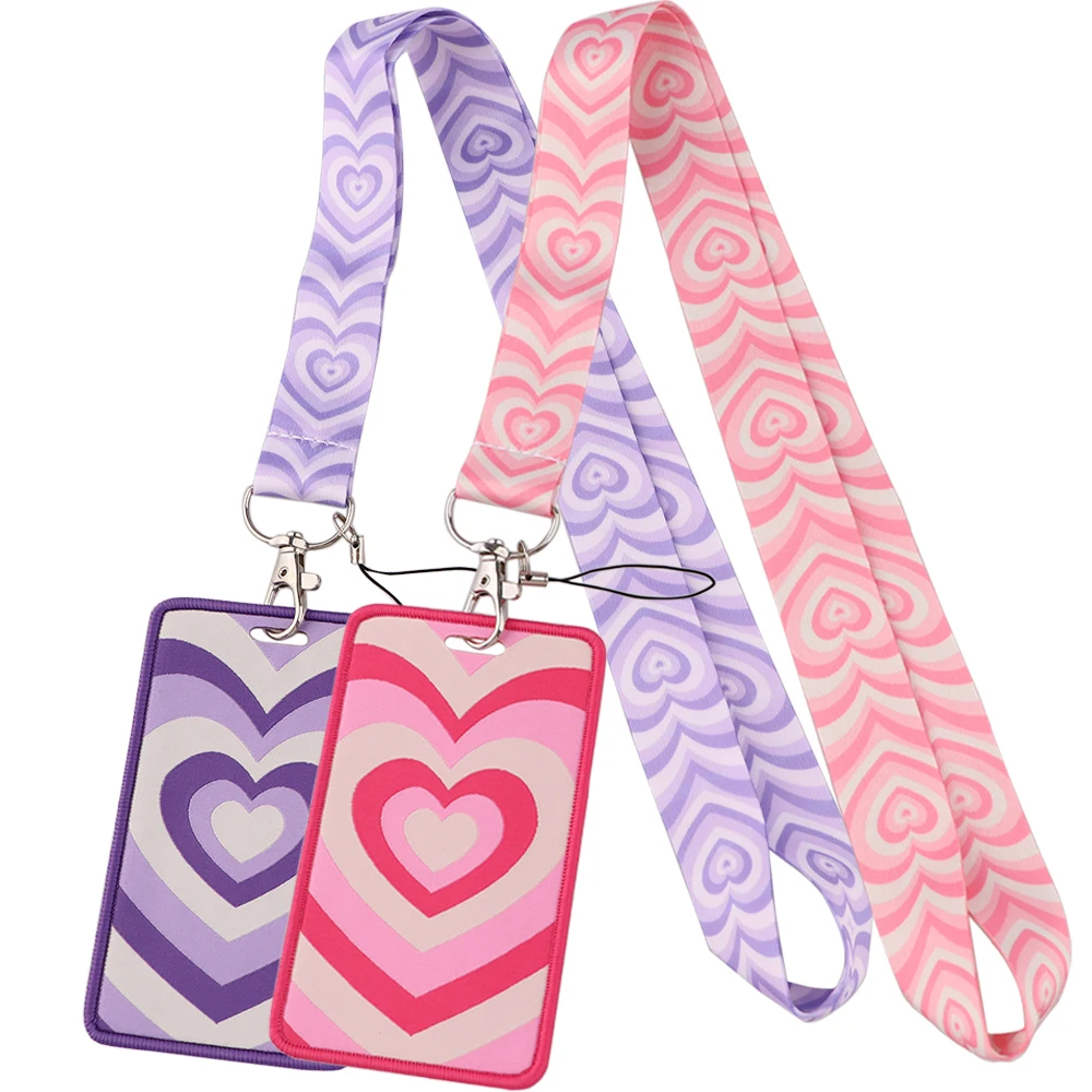 Pink Heart Embroidery Card Holder Heart Shape Neck Strap Lanyards ID Credit Bus Card Cover Hang Rope Lariat Keyring Lanyard Gift
Pink Heart Embroidery Card Holder Heart Shape Neck Strap Lanyards ID Credit Bus Card Cover Hang Rope Lariat Keyring Lanyard Gift