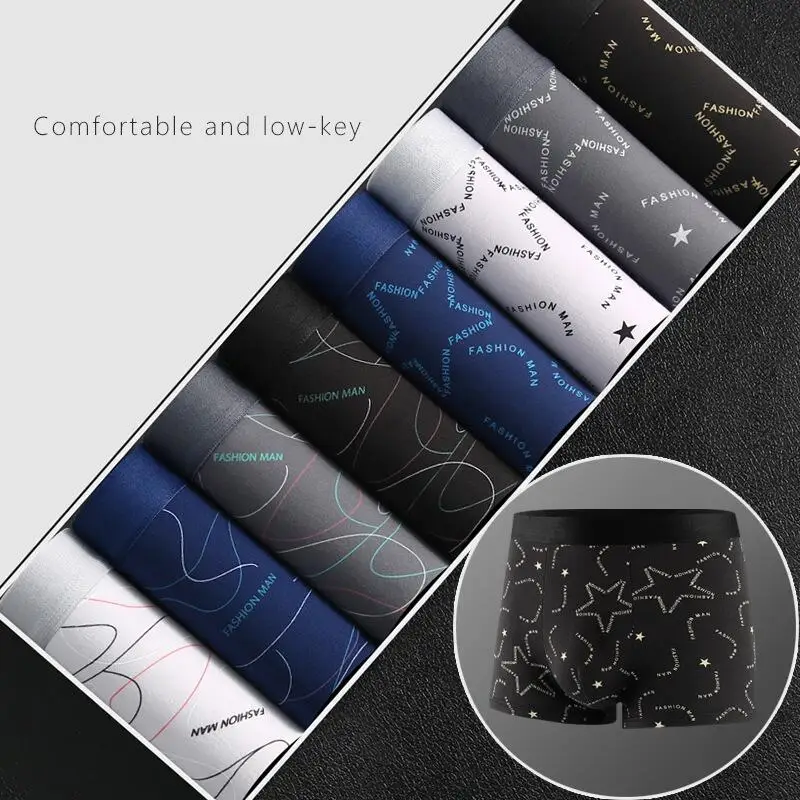 8Pcs/Set Plus Size Elastic Men's Underwear Milk Silk Men Boxer Shorts U Bulge Pouch Underspans Breathable Male Panties
8Pcs/Set Plus Size Elastic Men's Underwear Milk Silk Men Boxer Shorts U Bulge Pouch Underspans Breathable Male Panties