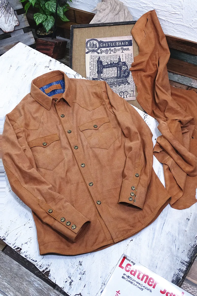 Thin hang down object imported Italian chap suede American embroidery bags shirt
Thin hang down object imported Italian chap suede American embroidery bags shirt