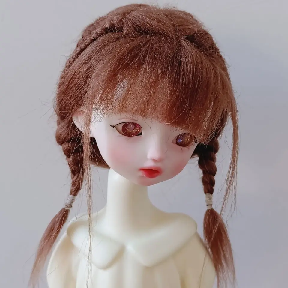 BJD doll doll hair 1/6 1/4 1/8 wig ball joint doll accessories children's toys and hobbies free shipping toys for children restl
BJD doll doll hair 1/6 1/4 1/8 wig ball joint doll accessories children's toys and hobbies free shipping toys for children restl