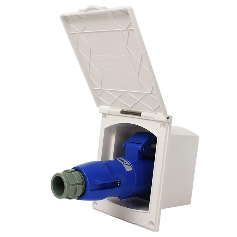 Waterproof Caravan Motorhome Mains Hook Up Inlet Socket Recreational External Flush Hook Up Socket Plug RV Camper Accessories
Waterproof Caravan Motorhome Mains Hook Up Inlet Socket Recreational External Flush Hook Up Socket Plug RV Camper Accessories
