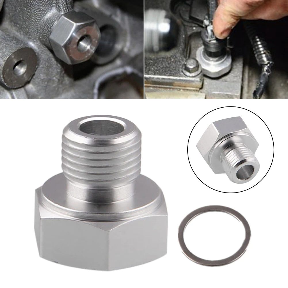 High Quality Car Oil Pressure Sensor Adapter Stainless Steel Automobiles Oil Pressure Sensor M16x1.5 to 1/8 NPT for LS Engines
High Quality Car Oil Pressure Sensor Adapter Stainless Steel Automobiles Oil Pressure Sensor M16x1.5 to 1/8 NPT for LS Engines