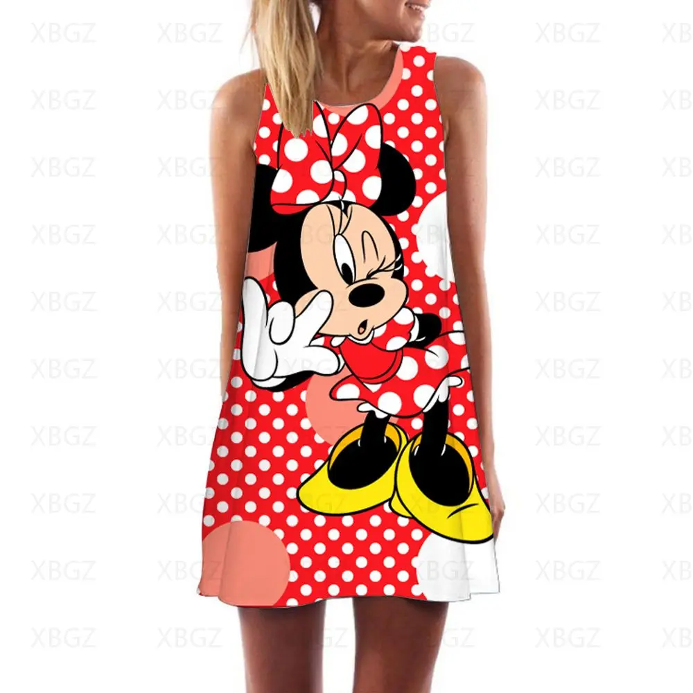 Disney Women's Dress Minnie Mouse Cool Dresses 2022 Loose Summer Sundresses Mickey Woman Cartoon Print Beach Mini Fashion Boho
Disney Women's Dress Minnie Mouse Cool Dresses 2022 Loose Summer Sundresses Mickey Woman Cartoon Print Beach Mini Fashion Boho
