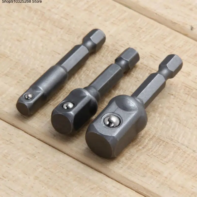3Pcs Socket Adapter Drill BIts Set Hex Shank 1/4" 3/8" 1/2" Impact Drill Bits Hex Wrench Sleeve Extension Bar Drive Power Tool
3Pcs Socket Adapter Drill BIts Set Hex Shank 1/4" 3/8" 1/2" Impact Drill Bits Hex Wrench Sleeve Extension Bar Drive Power Tool
