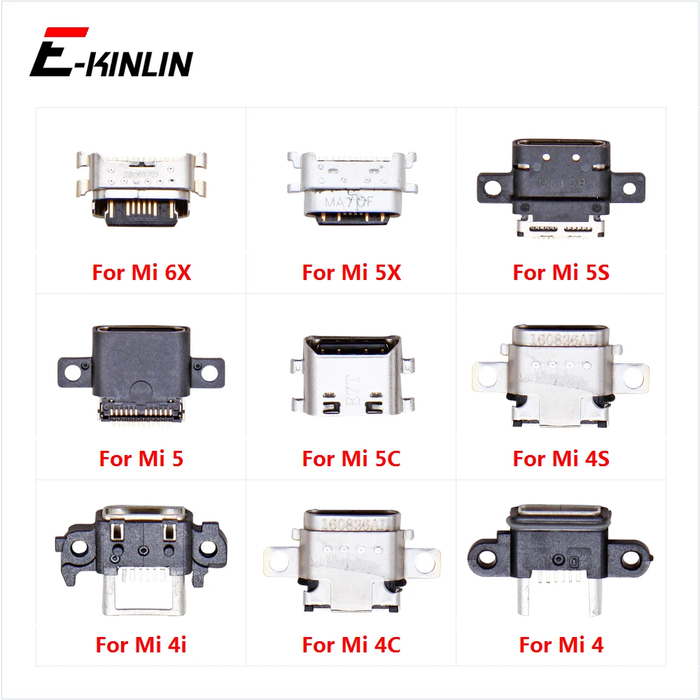 

Type C Micro USB Socket Charging Connector Plug Jack Charger Dock Port For XiaoMi Mi 6X 5X 5S 5C 5 4S 4i 4C 4