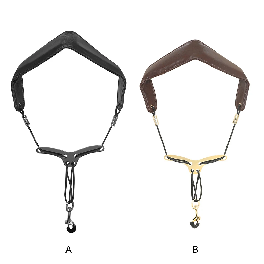 Saxophone Neck Strap Adjustable Leather Lanyard Comfortable EVA Padded Sling Pads Musical Instrument Accessories Black
Saxophone Neck Strap Adjustable Leather Lanyard Comfortable EVA Padded Sling Pads Musical Instrument Accessories Black