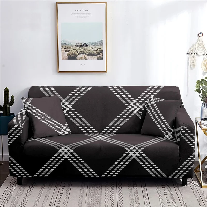 Simple Style Line Printing Stretch Couch Covers Dust-proof Sofa Towel Removable Slipcover Washable All-inclusive Chaise Covers
Simple Style Line Printing Stretch Couch Covers Dust-proof Sofa Towel Removable Slipcover Washable All-inclusive Chaise Covers
