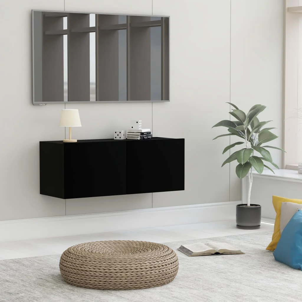 TV Media Television Entertainment Stands Cabinet Table Black 31.5"x11.8"x11.8" Chipboard
TV Media Television Entertainment Stands Cabinet Table Black 31.5"x11.8"x11.8" Chipboard