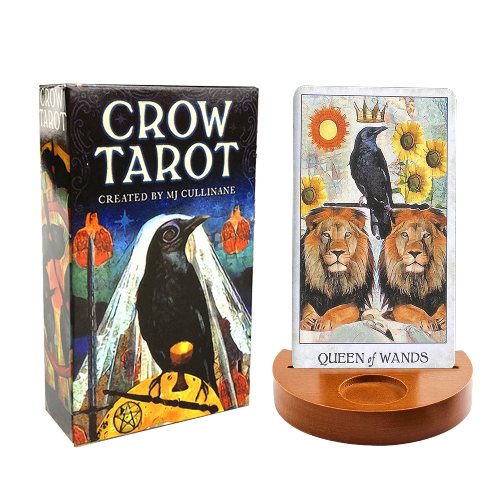 Murder Of Crows Tarot Cards Divination English Version Fortune Telling Tarot Cards Deck Friend Party Entertainment Board Game
Murder Of Crows Tarot Cards Divination English Version Fortune Telling Tarot Cards Deck Friend Party Entertainment Board Game