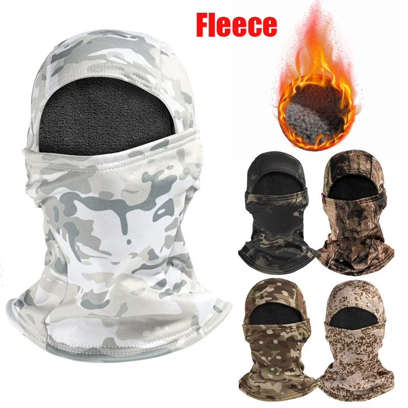 Fleece Tactical Camouflage Balaclava Full Face Mask Winter Warm Windproof Cycling Hiking Skiing Scarf Hat Bandana Neck Gaiter
Fleece Tactical Camouflage Balaclava Full Face Mask Winter Warm Windproof Cycling Hiking Skiing Scarf Hat Bandana Neck Gaiter
