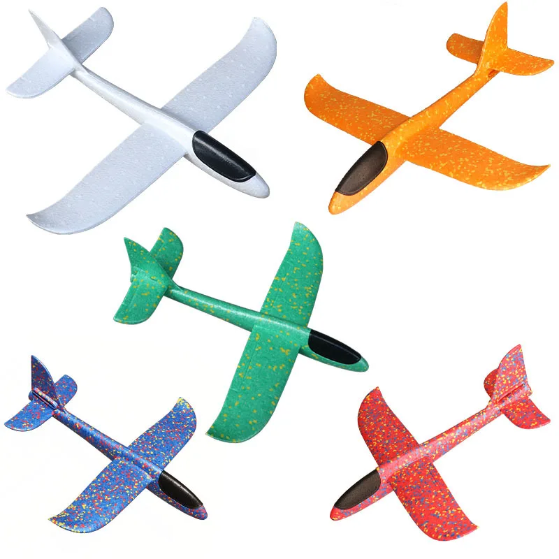 

Самолеты «сделай сам», 37/48 см, самолёт ручной работы из пенопласта, пусковой планер, модель самолета, уличные веселые игрушки для детей, игры ...