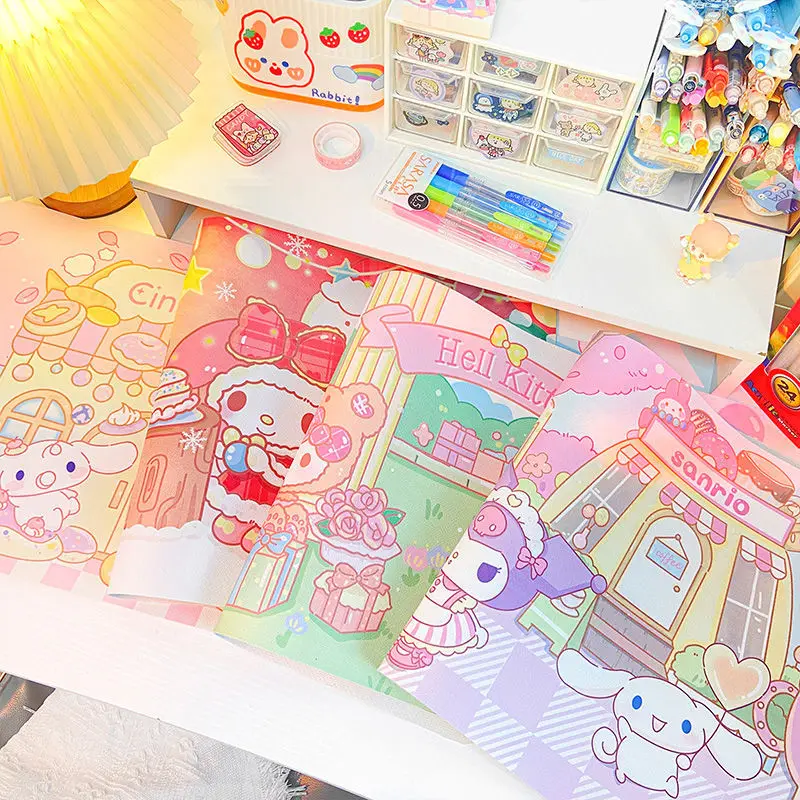Милый мультяшный Sanrio Kuromi MyMelody Cinnamoroll обучающий Настольный коврик водонепроницаемый коврик для мыши Kawaii домашний декор фото фон подарок
Милый мультяшный Sanrio Kuromi MyMelody Cinnamoroll обучающий Настольный коврик водонепроницаемый коврик для мыши Kawaii домашний декор фото фон подарок