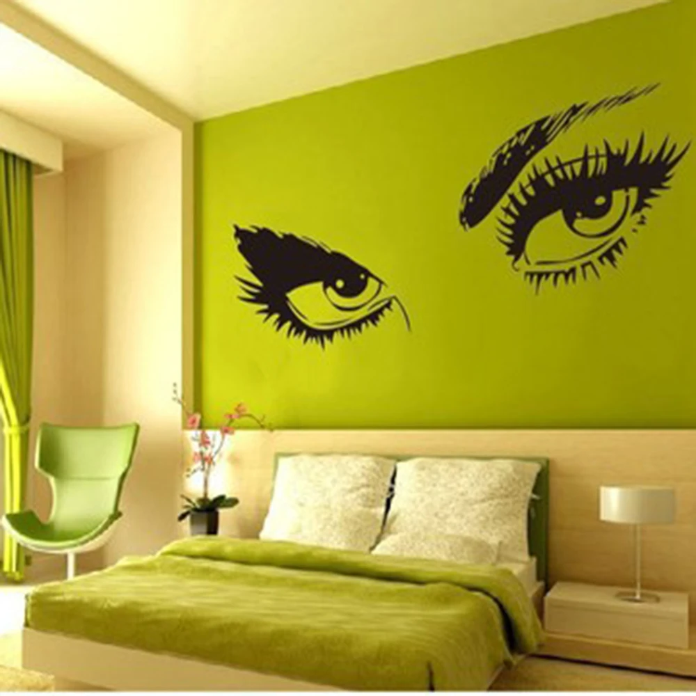 Sexy Eyelashes Eye Wall Sticker Vinyl Wall Decor Beauty Salon Art Wall Decals Wallpaper Murals Living Room Decoration Home Decor
Sexy Eyelashes Eye Wall Sticker Vinyl Wall Decor Beauty Salon Art Wall Decals Wallpaper Murals Living Room Decoration Home Decor