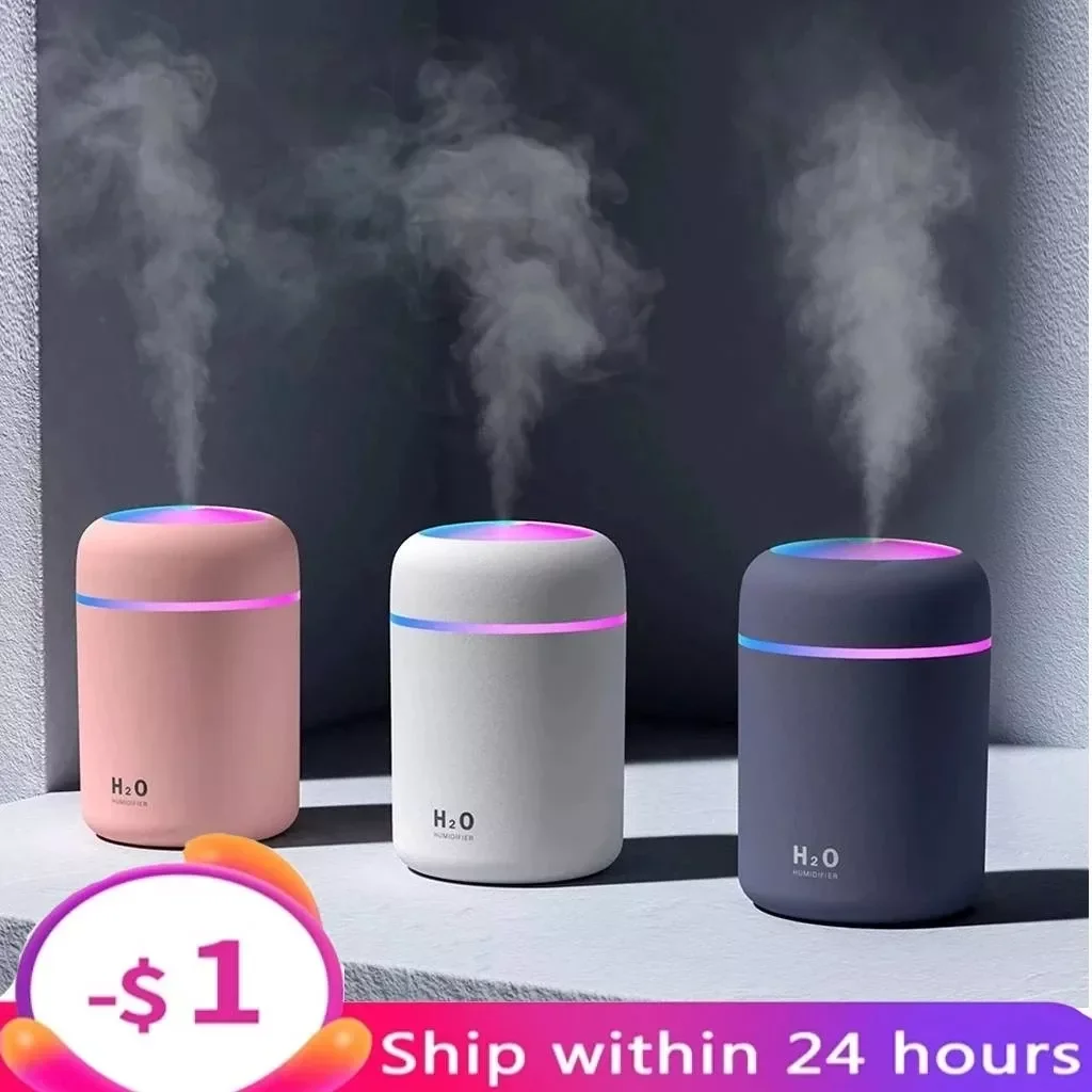 Air Humidifier 300ml Ultrasonic Aroma Essential Oil Diffuser USB Cool Mist Maker Purifier Aromatherapy for
Air Humidifier 300ml Ultrasonic Aroma Essential Oil Diffuser USB Cool Mist Maker Purifier Aromatherapy for