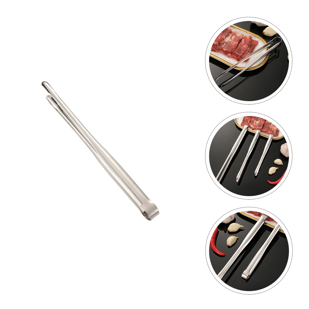 2pcs Multifunctional Stainless Steel Barbecue Clip BBQ Tong Bread Steak Clip
2pcs Multifunctional Stainless Steel Barbecue Clip BBQ Tong Bread Steak Clip