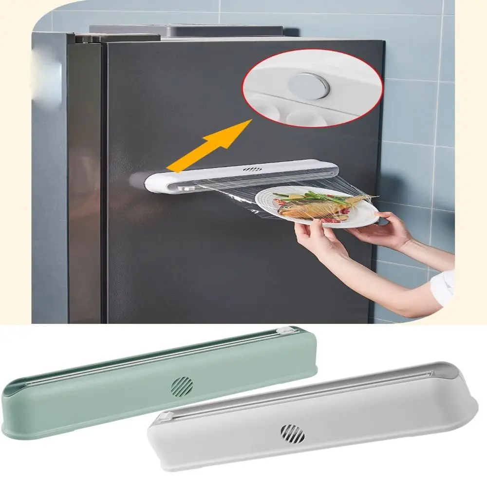 Tool Storage Box Kitchen Food Roll Wrap Rack Tin Foil Cutter Cling Film Dispenser Wrap Dispenser Food Wrap Holder
Tool Storage Box Kitchen Food Roll Wrap Rack Tin Foil Cutter Cling Film Dispenser Wrap Dispenser Food Wrap Holder