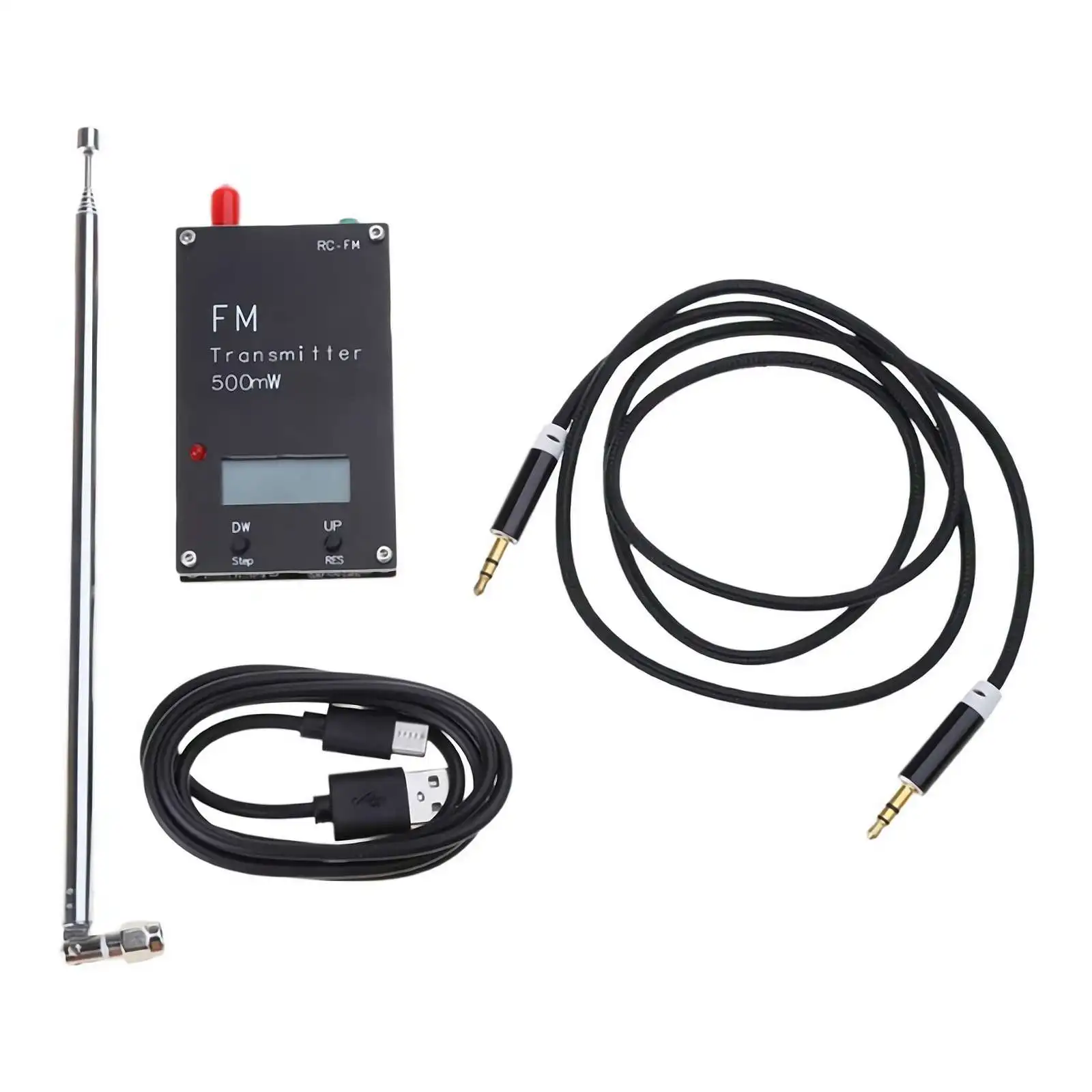 FM-трансмиттер автомобильный с цифровым дисплеем, 2000 м 
FM-трансмиттер автомобильный с цифровым дисплеем, 2000 м