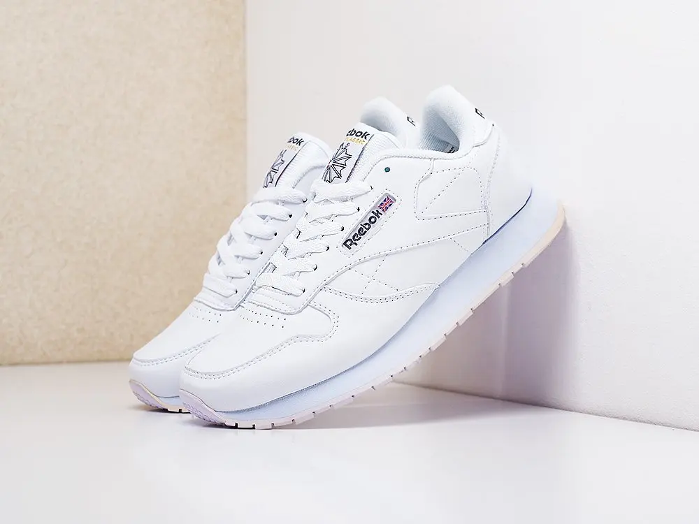 Кроссовки Reebok Classic Leather Белый Демисезон Женский | Обувь