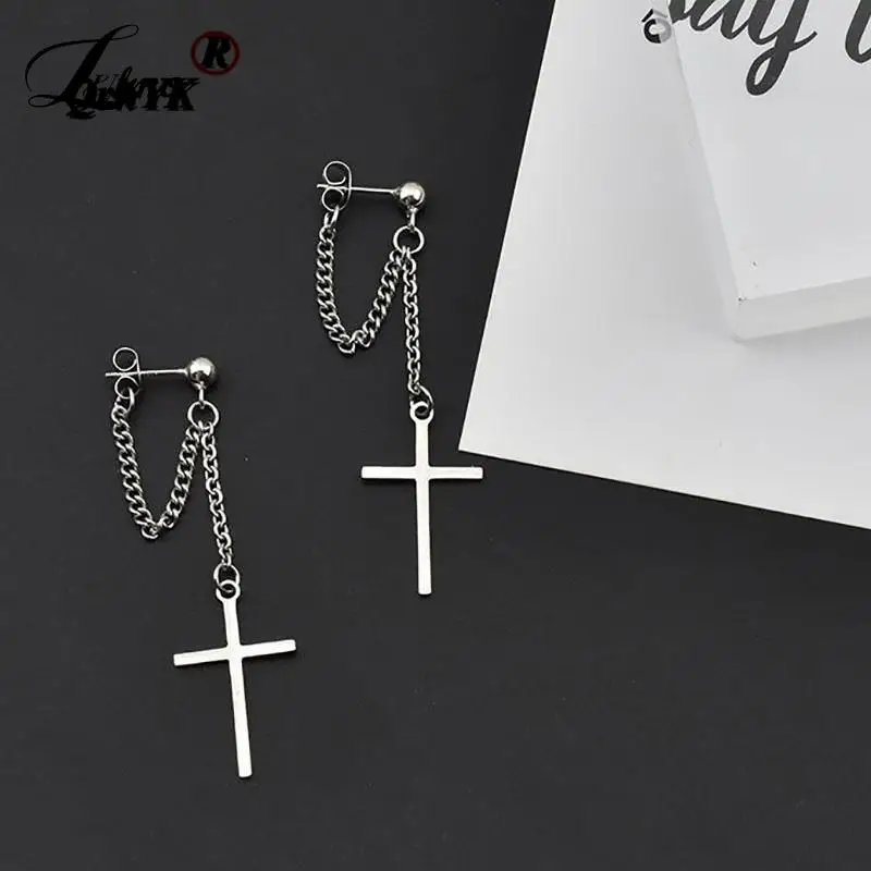 Fashion Korean Women Drop&Dangle Earrings Stainless Steel Cross Earrings Pendientes Aretes De Mujer Jewelry
Fashion Korean Women Drop&Dangle Earrings Stainless Steel Cross Earrings Pendientes Aretes De Mujer Jewelry