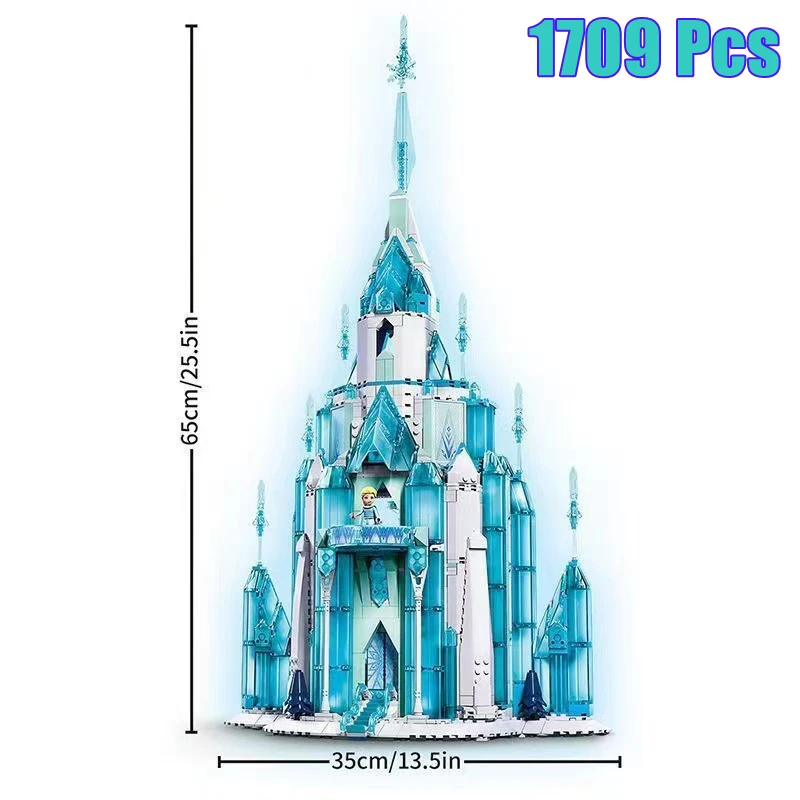 Princess Elsa Ice Castle Princess Anna Set Building Model Blocks Toy Children's Educational Assembled Toys Girls Birthday Gift
Princess Elsa Ice Castle Princess Anna Set Building Model Blocks Toy Children's Educational Assembled Toys Girls Birthday Gift