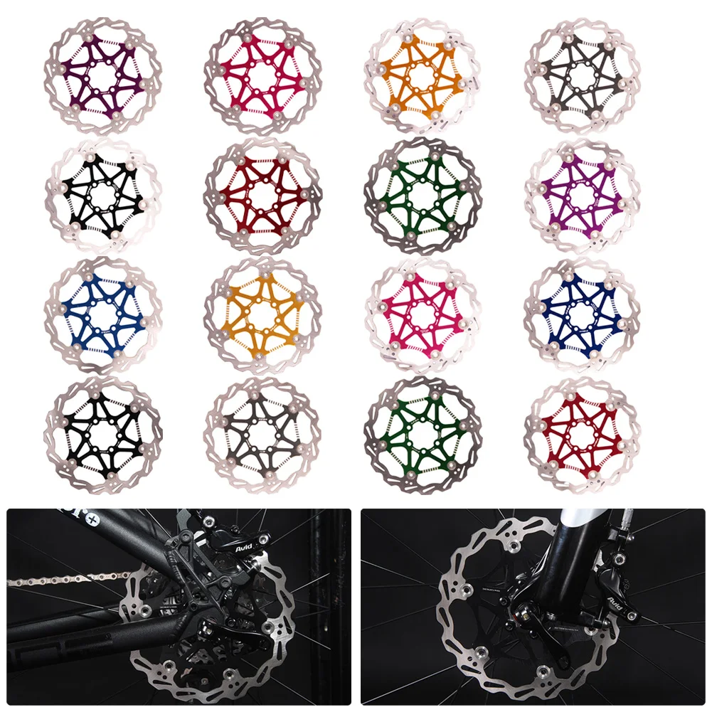 IIIPRO Mountain Bike Floating Disc Brake Pad 160mm 180mm MTB Six-Nail Disc Rotor Hollow Heat Dissipation Disc Brake Pad
IIIPRO Mountain Bike Floating Disc Brake Pad 160mm 180mm MTB Six-Nail Disc Rotor Hollow Heat Dissipation Disc Brake Pad